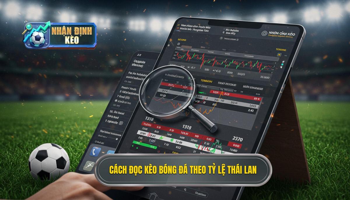 Cách đọc kèo bóng đá theo tỷ lệ Thái Lan