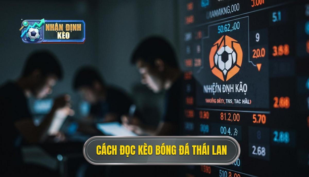 Chi tiết Cách đọc kèo bóng đá theo tỷ lệ Thái Lan
