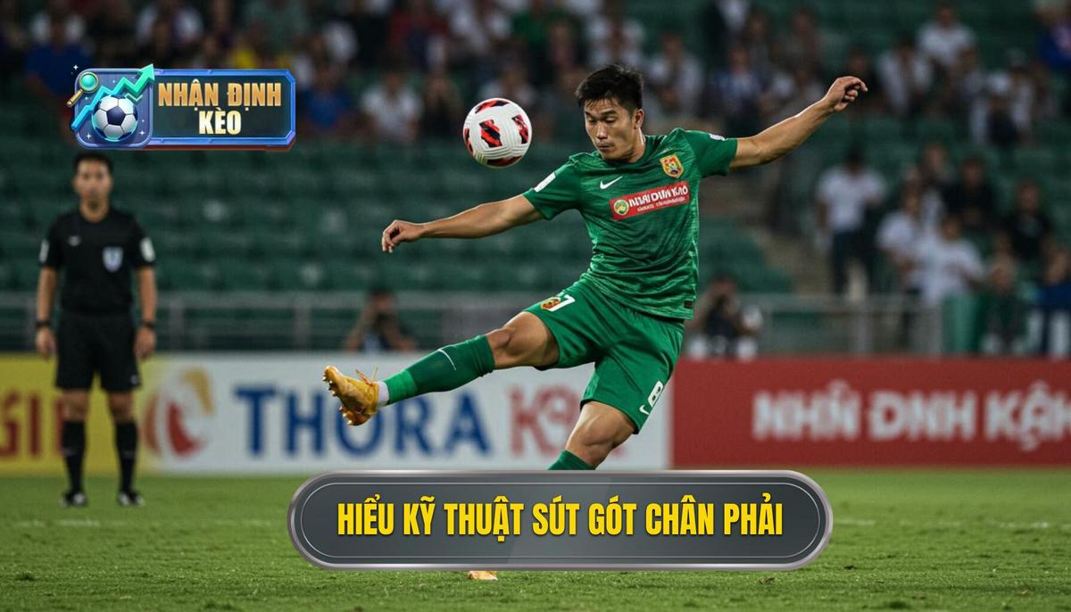 Phần 1_ Hiểu Rõ Về Kỹ Thuật Sút Bóng Bằng Gót Chân Phải