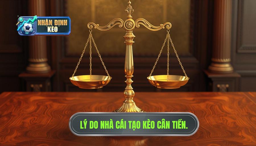 Tại sao nhà cái luôn muốn tạo ra kèo cân tiền?