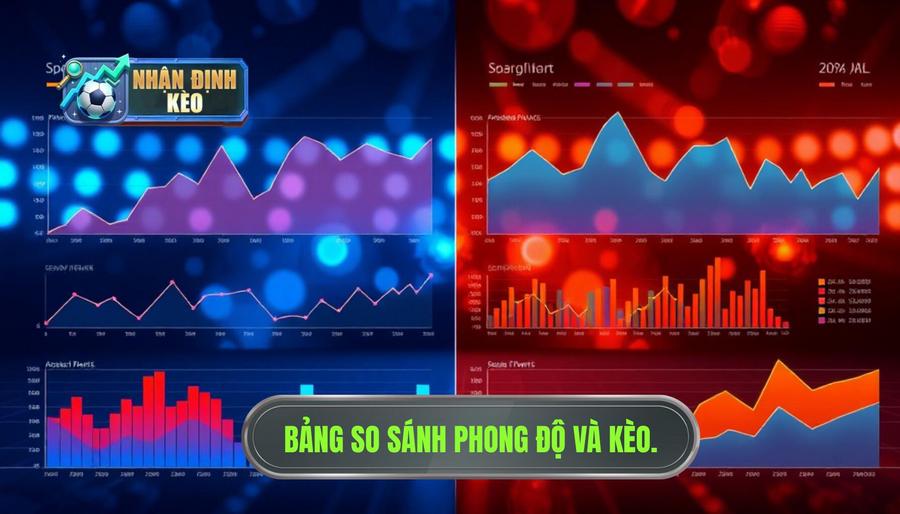 Bảng so sánh tác động của phong độ đến các loại kèo