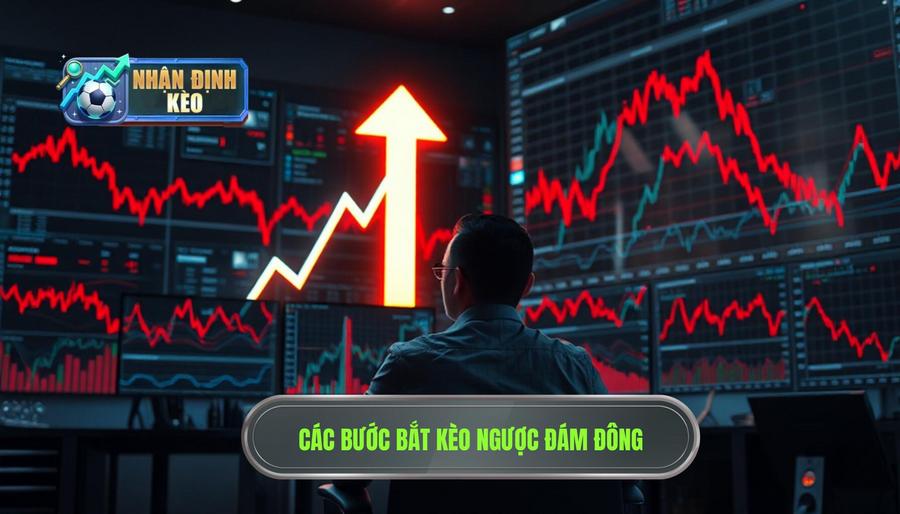 Các bước triển khai kinh nghiệm bắt kèo ngược đám đông