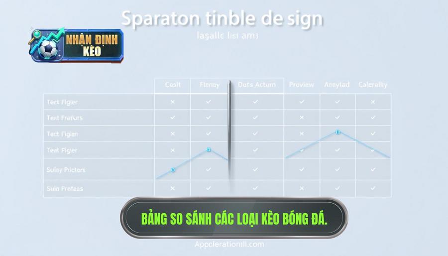 3. Bảng so sánh các loại kèo phổ biến hiện nay 3. Bảng so sánh các loại kèo phổ biến hiện nay