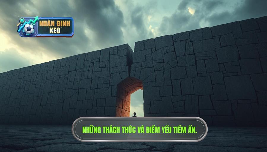 Thách thức và những điểm yếu tiềm ẩn Thách thức và những điểm yếu tiềm ẩn